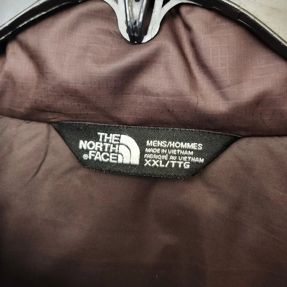 The North‎ Face Puffer Jacket Brown 550 Goose Down Fill Mens XXL